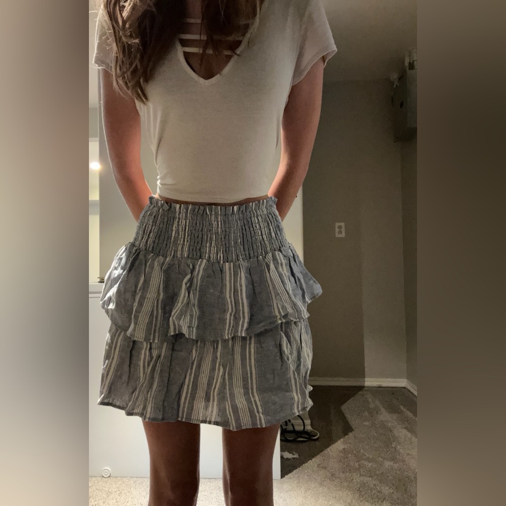 Striped Blue Skirt